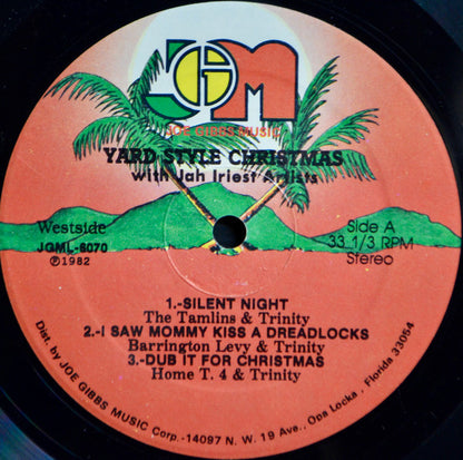 Various : Yard Style Christmas With Jah Iriest Artists (LP, Comp)
