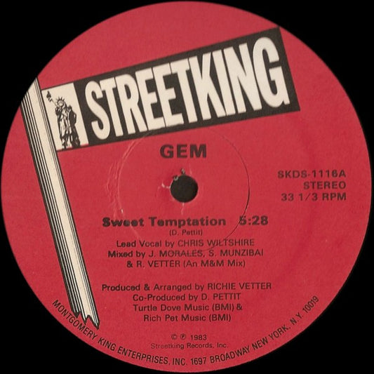 Gem (4) : Sweet Temptation (12")