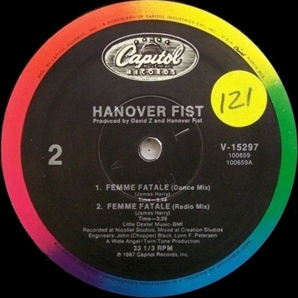 Hanover Fist : American Dream / Femme Fatale (12", Single)