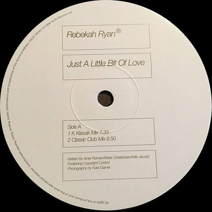 Rebekah Ryan : Just A Little Bit Of Love (12")