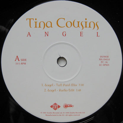 Tina Cousins : Angel (12", Single)