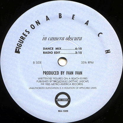 Figures On A Beach : Paradise / In Camera Obscura (12")