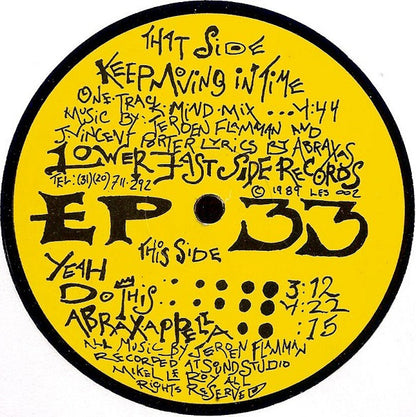 Fierce Ruling Diva : Keep Moving In Time (12", EP)