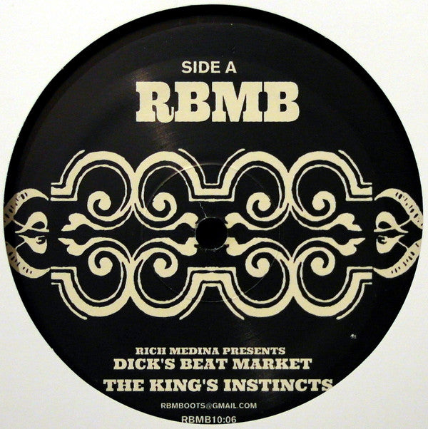 Rich Medina Presents Dick's Beat Market : The King's Instincts (10", Ltd)