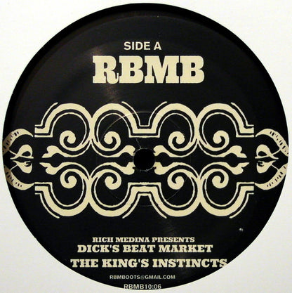 Rich Medina Presents Dick's Beat Market : The King's Instincts (10", Ltd)