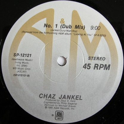 Chaz Jankel* : No. 1 (12", Single)