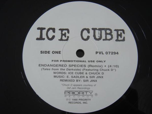 Ice Cube : Endangered Species (Tales From The Darkside) (Remix) / Dead Homiez (12", Promo)