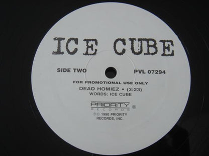 Ice Cube : Endangered Species (Tales From The Darkside) (Remix) / Dead Homiez (12", Promo)