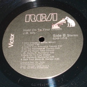 J.M. Silk : Hold On To Your Dream (LP, Album)