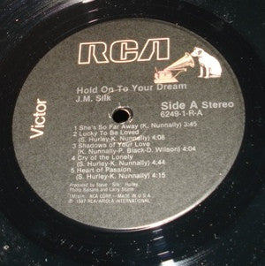 J.M. Silk : Hold On To Your Dream (LP, Album)