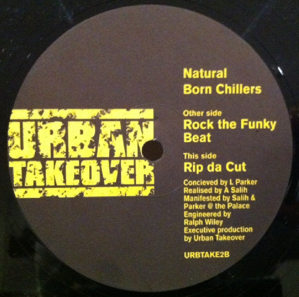 Natural Born Chillers : Rock The Funky Beat (12")