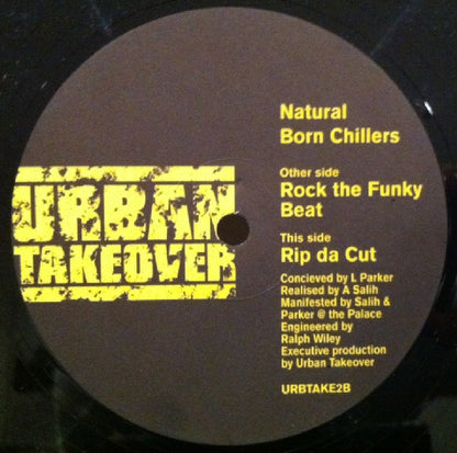 Natural Born Chillers : Rock The Funky Beat (12")