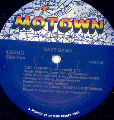Dazz Band : Let It Whip (12", Single)