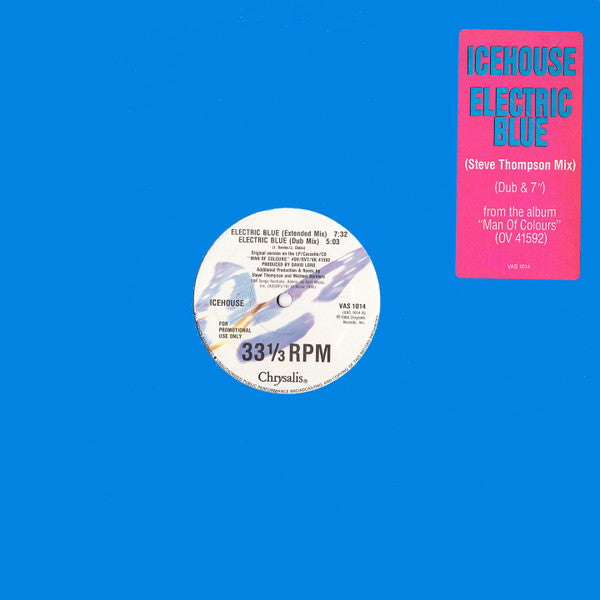 Icehouse : Electric Blue (12", Promo, EMW)
