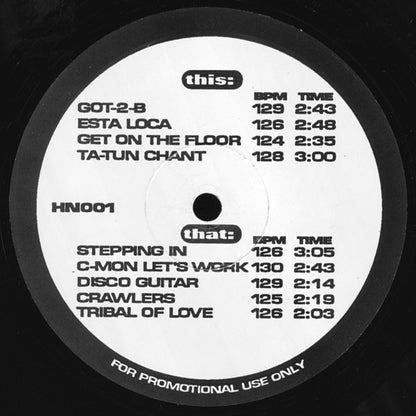 Unknown Artist : House Nation 1 (12", Promo)
