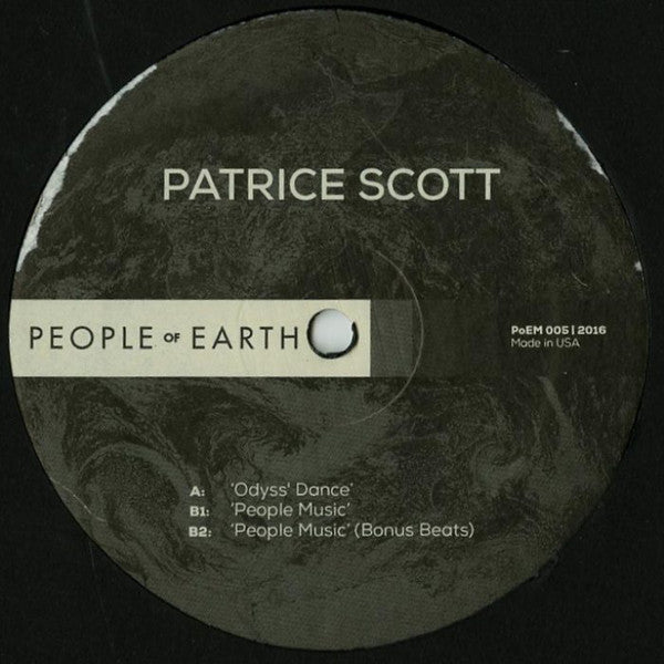 Patrice Scott : Odyss' Dance (12")