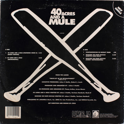 Success - N - Effect : 40 Acres And A Mule (12", Single, Promo)