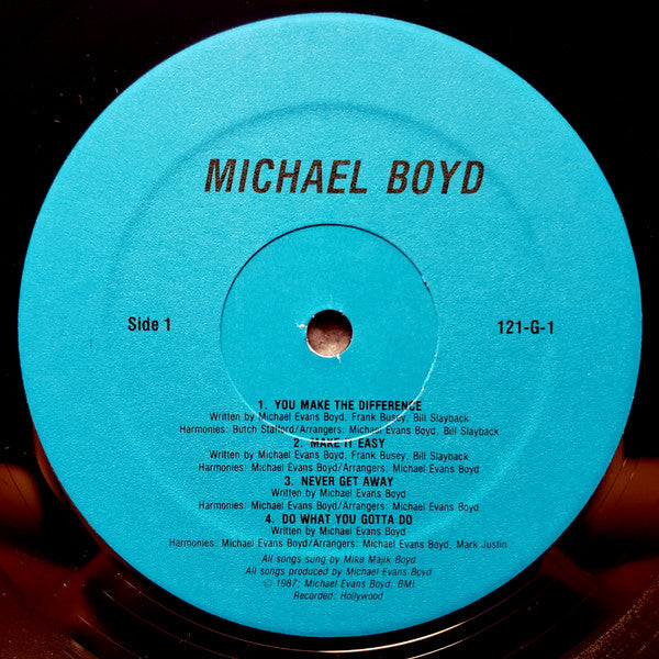 Mike Majik Boyd* : Will You Listen? (LP, Album)