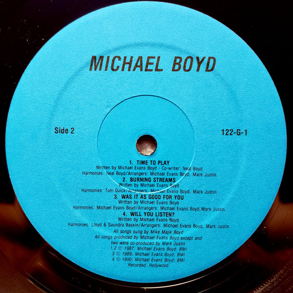 Mike Majik Boyd* : Will You Listen? (LP, Album)