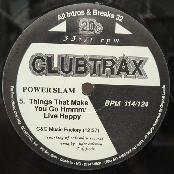 Various : Clubtrax 20 (2x12", Comp, Promo)