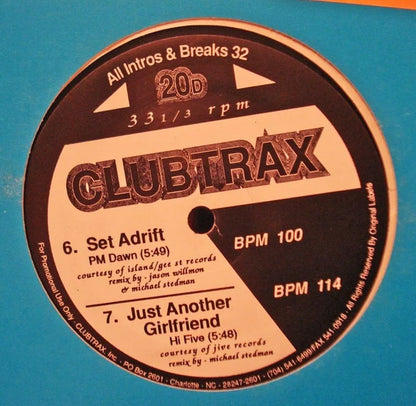 Various : Clubtrax 20 (2x12", Comp, Promo)