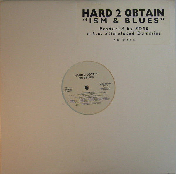 Hard 2 Obtain : Ism & Blues (2xLP, Album, Promo)
