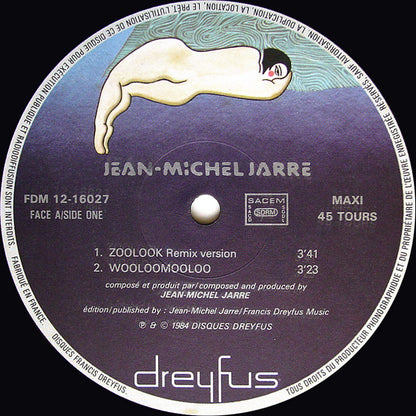 Jean-Michel Jarre : Zoolook (12", Maxi)