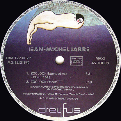 Jean-Michel Jarre : Zoolook (12", Maxi)