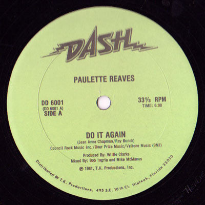 Paulette Reaves : Do It Again (12")