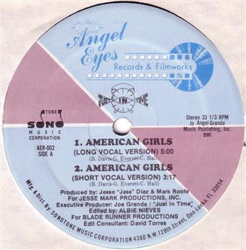 Just In Time : American Girls (12")