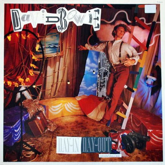 David Bowie : Day-In Day-Out (Extended Dance Mix) (12", Single)