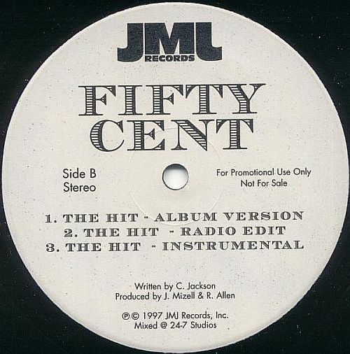 50 Cent : The Glow (12", Promo)