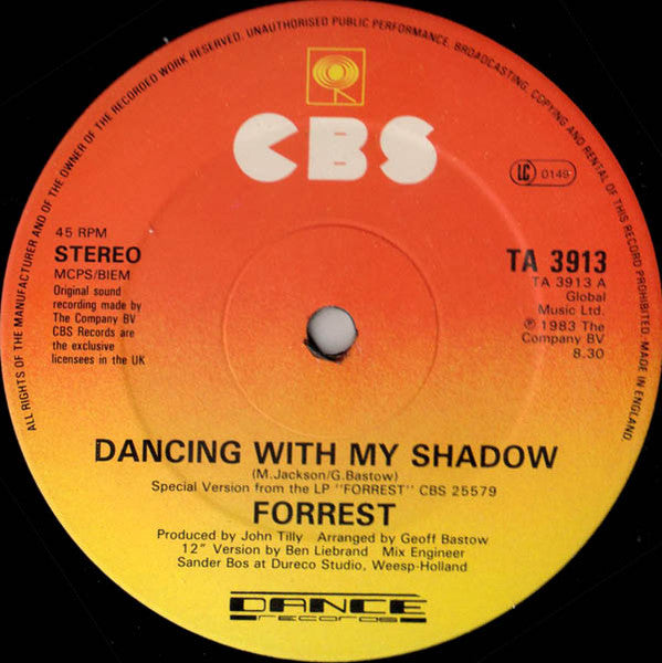 Forrest : Dancing With My Shadow (Extended Version) (12")