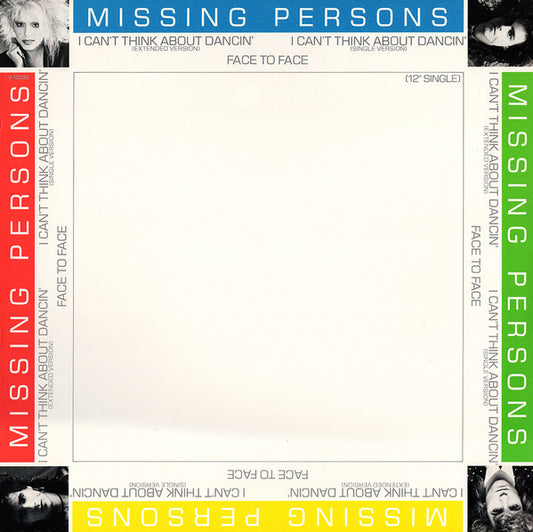 Missing Persons : I Can't Think About Dancin' (12", Single)