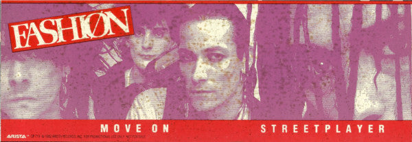 Fashion : Move On / Streetplayer (12", Promo)