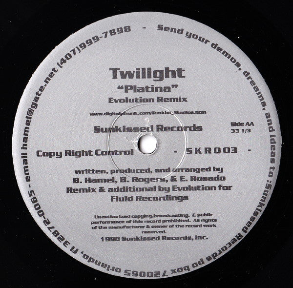 Twilight : Platina (12")