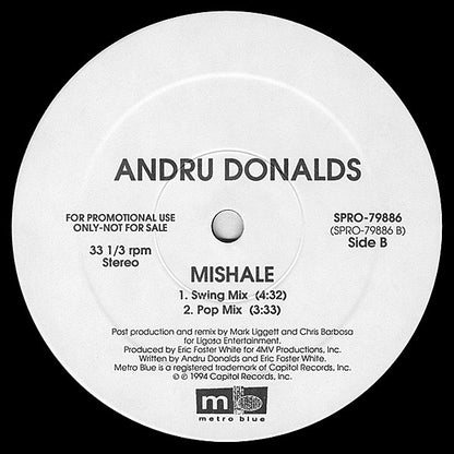 Andru Donalds : Mishale (12", Promo)