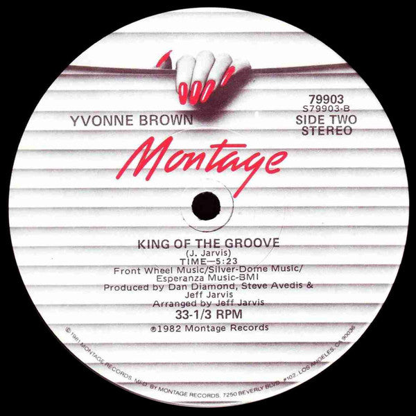 Yvonne Brown : Goin' Down / King Of The Groove (12")