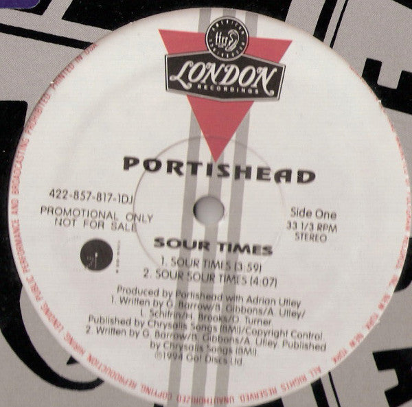 Portishead : Sour Times (12", Promo)