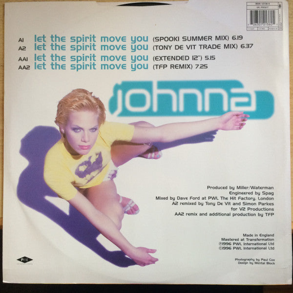 Johnna : Let The Spirit Move You (12")