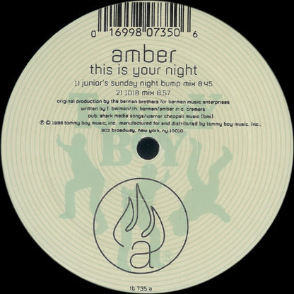 Amber : This Is Your Night (12")