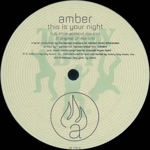 Amber : This Is Your Night (12")