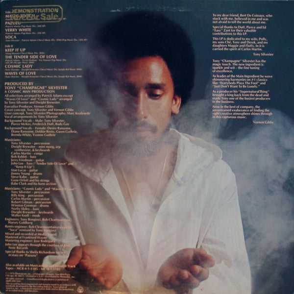 Tony Silvester & The New Ingredient : Magic Touch (LP, Album, Ter)