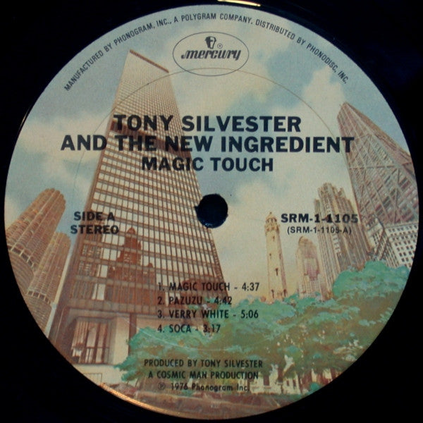 Tony Silvester & The New Ingredient : Magic Touch (LP, Album, Ter)
