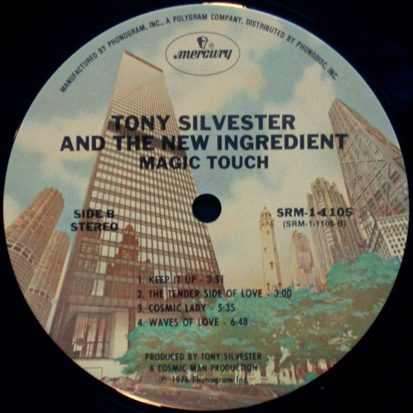 Tony Silvester & The New Ingredient : Magic Touch (LP, Album, Ter)