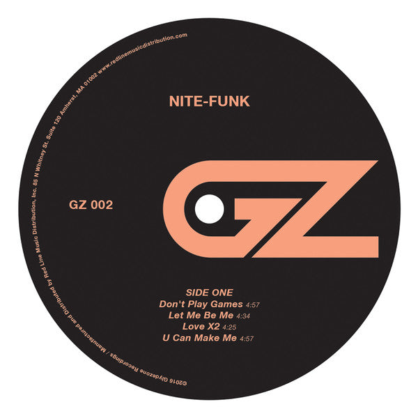 Nite-Funk* : Nite-Funk (12", EP, Ltd)
