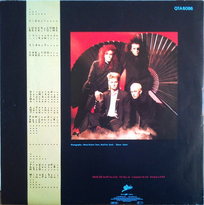Dead Or Alive : Lover Come Back To Me (Extended Remix) (12", Spe)