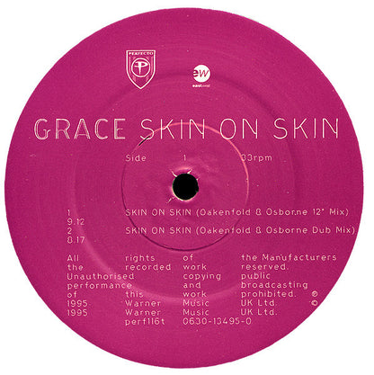 Grace : Skin On Skin (12", Single)