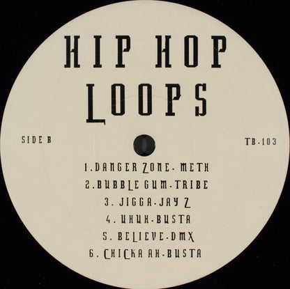 Various : Hip Hop Loops (12", Unofficial)