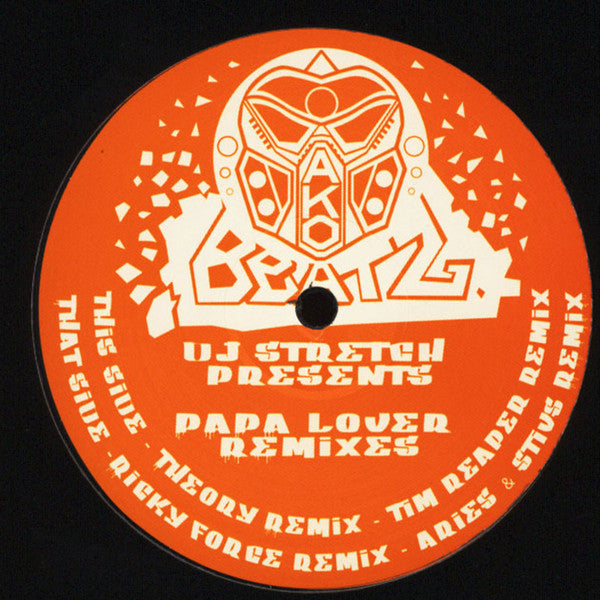 DJ Stretch : DJ Stretch Presents Papa Lover (Remixes) (12", EP)